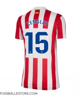Günstige Atletico Madrid Clement Lenglet #15 Heimtrikot Damen 2025-26 Kurzarm